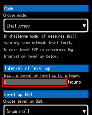 Input skill name and choose mode : Challenge